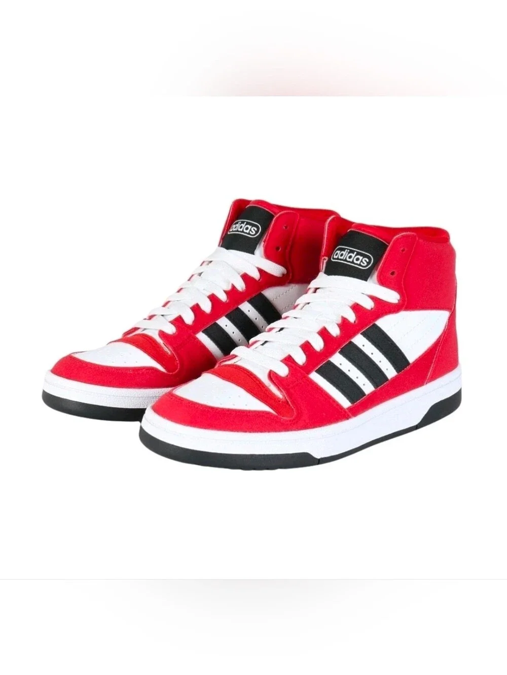 Adidas-BREAK START Mid 'Team Power Red Cloud White'-UNISEX SIZE 8 Men/9 Women